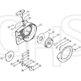 Genuine Stihl Av G Rewind Starter Ghs