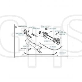 Husqvarna C Throttle Controls Ghs