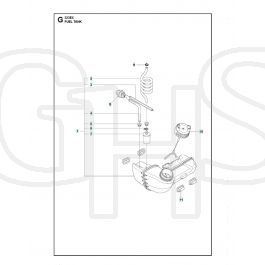 Husqvarna Ex Fuel Tank Ghs