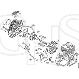 Genuine Stihl FR3900 L B Rewind Starter Ignition System GHS