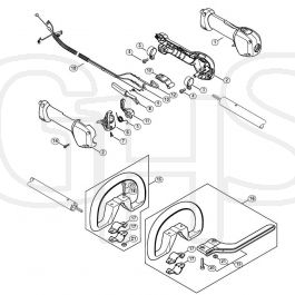 Genuine Stihl KM131 R H Handle GHS