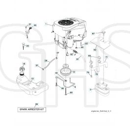 Husqvarna Yth K Engine Ghs