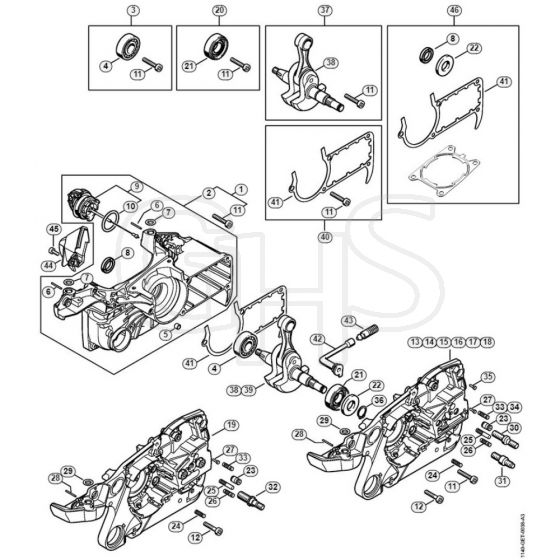 Genuine Stihl Ms C M A Group Ghs