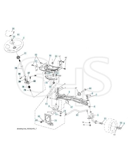 Husqvarna Yth1942 Steering GHS