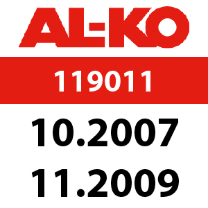 AL-KO Premium 470 - 119011: 10.2007 - 11.2009