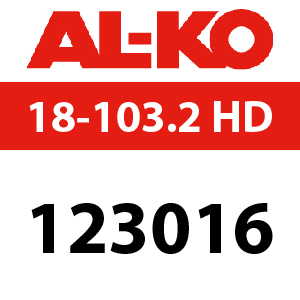 AL-KO Comfort 18-103.2 HD - 123016 - Ride On Mower Parts