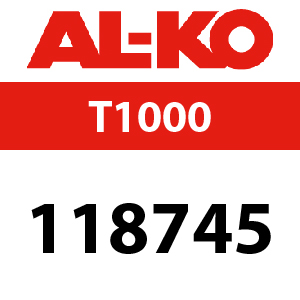 AL-KO Comfort T1000 - 118745 - Ride On Mower Parts