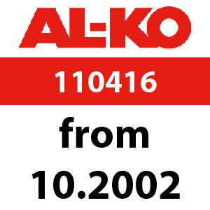 AL-KO Sunline Bio 460 B - 110416: from 10.2002