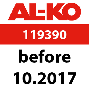 AL-KO 460 BR-A Bio - 119390: before 10.2017