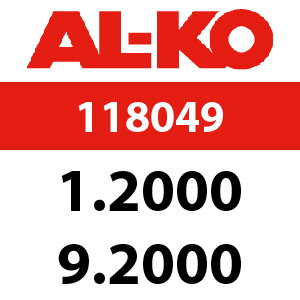 AL-KO Premium Bio 42 BR - 118049: 1.2000 - 9.2000