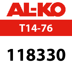 AL-KO Concord T14-76 - 118330 - Ride On Mower Parts