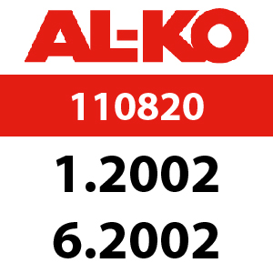 AL-KO Concord T13-85 - 110820: 1.2002 - 6.2002