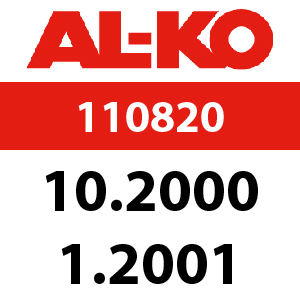 AL-KO Concord T13-85 - 110820: 10.2000 - 1.2001