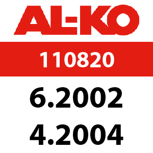 AL-KO Concord T13-85 - 110820: 6.2002 - 4.2004