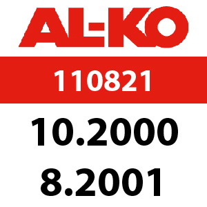 AL-KO Concord T14-85 HD - 110821: 10.2000 - 8.2001