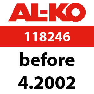 AL-KO Concord T15-102 - 118246: before 4.2002