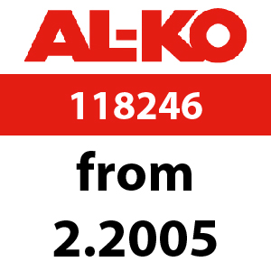 AL-KO Concord T15-102 - 118246: from 2.2005