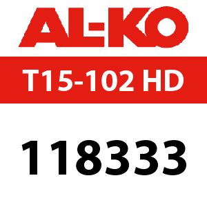 AL-KO Concord T15-102 HD - 118333 - Ride On Mower Parts