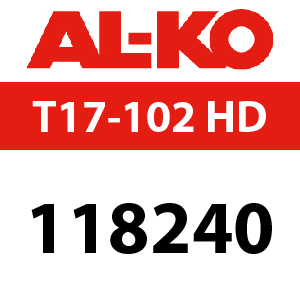 AL-KO Concord T17-102 HD - 118240 - Ride On Mower Parts