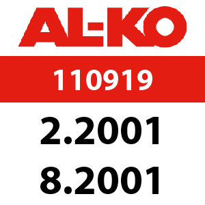 AL-KO Concord T16-102 - 110919: 2.2001 - 8.2001