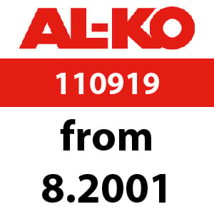 AL-KO Concord T16-102 - 110919: from 8.2001