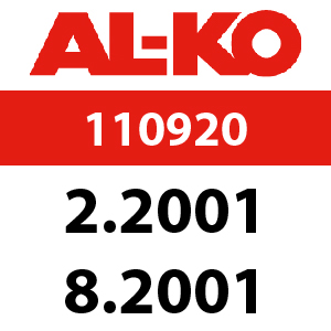 AL-KO Concord T17-102 HD - 110920: 2.2001 - 8.2001