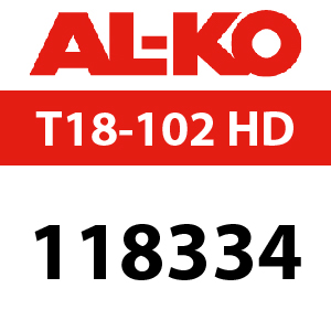 AL-KO Concord T18-102 HD - 118334 - Ride On Mower Parts