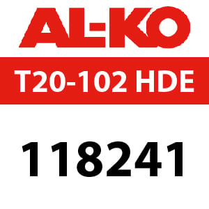 AL-KO Concord T20-102 HDE - 118241 - Ride On Mower Parts