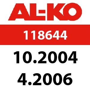 AL-KO Powerline T13-102 S Bio-Combi - 118644: 10.2004 - 4.2006