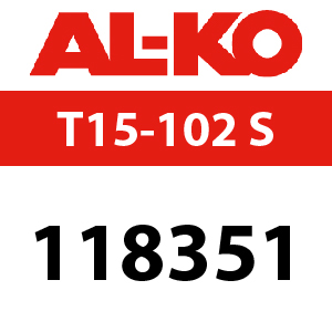 AL-KO Powerline T15-102 S - 118351 - Ride On Mower Parts