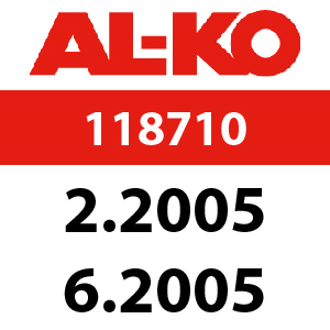 AL-KO Powerline T17-102 SP-H V2 - 118710: 2.2005 - 6.2005