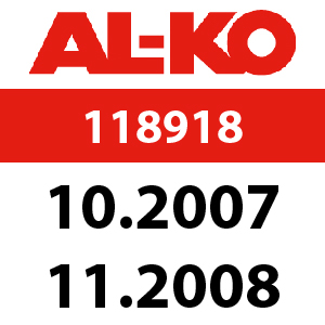 AL-KO Powerline T18-102 HDE - 118918: 10.2007 - 11.2008