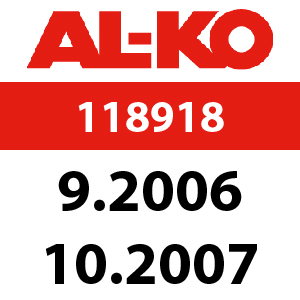 AL-KO Powerline T18-102 HDE - 118918: 9.2006 - 10.2007