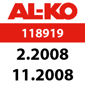 AL-KO Powerline T20-102 HD - 118919: 2.2008 - 11.2008