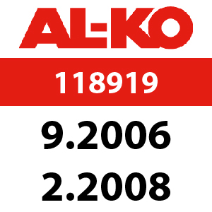 AL-KO Powerline T20-102 HD - 118919: 9.2006 - 2.2008