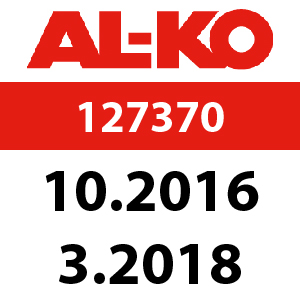 AL-KO Premium T16-105.6 HD V2 - 127370: 10.2016 - 3.2018