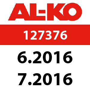 AL-KO Premium T20-105.6 HDE V2 - 127376: 6.2016 - 7.2016