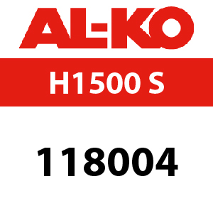 AL-KO H1500 S - 118004 - Chipper & Shredder Parts