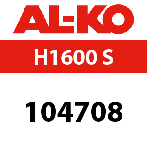 AL-KO H1600 S - 104708 - Chipper & Shredder Parts