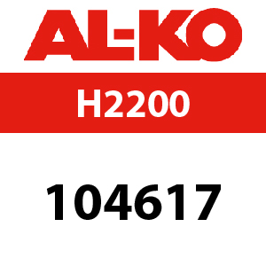 AL-KO H2200 - 104617 - Chipper & Shredder Parts