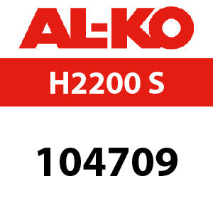 AL-KO H2200 S - 104709 - Chipper & Shredder Parts