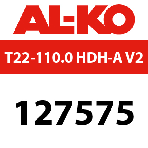 AL-KO Premium T22-110.0 HDH-A V2 - 127575 - Ride On Mower Parts