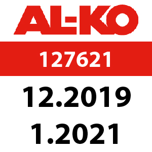 AL-KO Premium T22-105.1 HDA V2 - 127621: 12.2019 - 1.2021