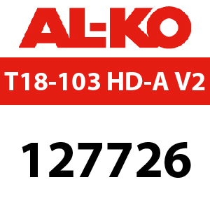 AL-KO Solo Comfort T18-103 HD-A V2 - 127726 - Ride On Mower Parts