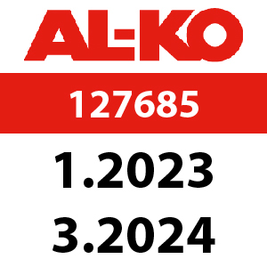 AL-KO Solo Comfort T15-93.3 HDS-A - 127685: 1.2023 - 3.2024