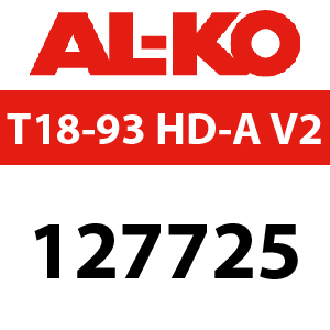 AL-KO Solo Comfort T18-93 HD-A V2 - 127725 - Ride On Mower Parts