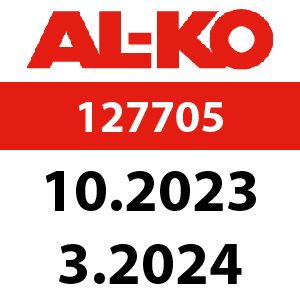 AL-KO Solo Premium T15-95 HD-A - 127705: 10.2023 - 3.2024