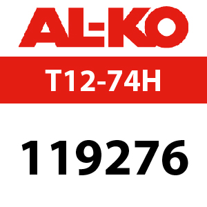 AL-KO T12-74H Edition - 119276 - Ride On Mower Parts