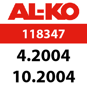 AL-KO T13-102 Lux HVC - 118347: 4.2004 - 10.2004