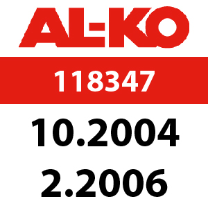 AL-KO T13-102 Lux HVC - 118347: 10.2004 - 2.2006